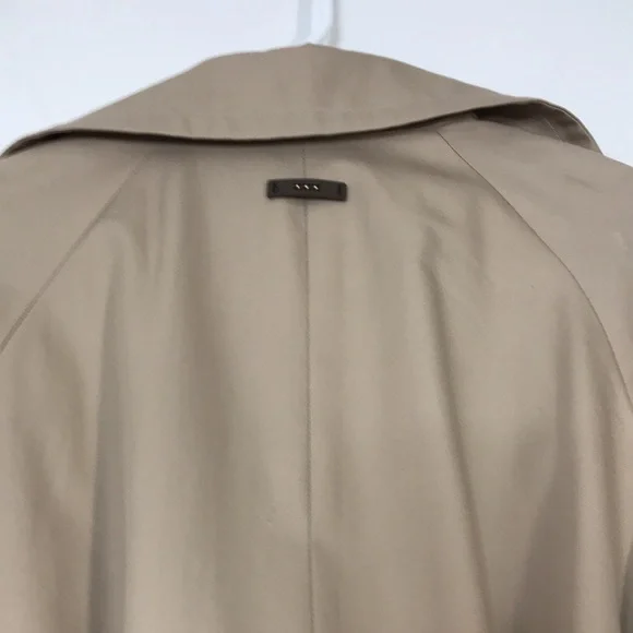 NWT Peserico Double Breasted Trench Coat